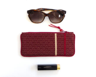 étui à Lunettes Rouge Noir - France